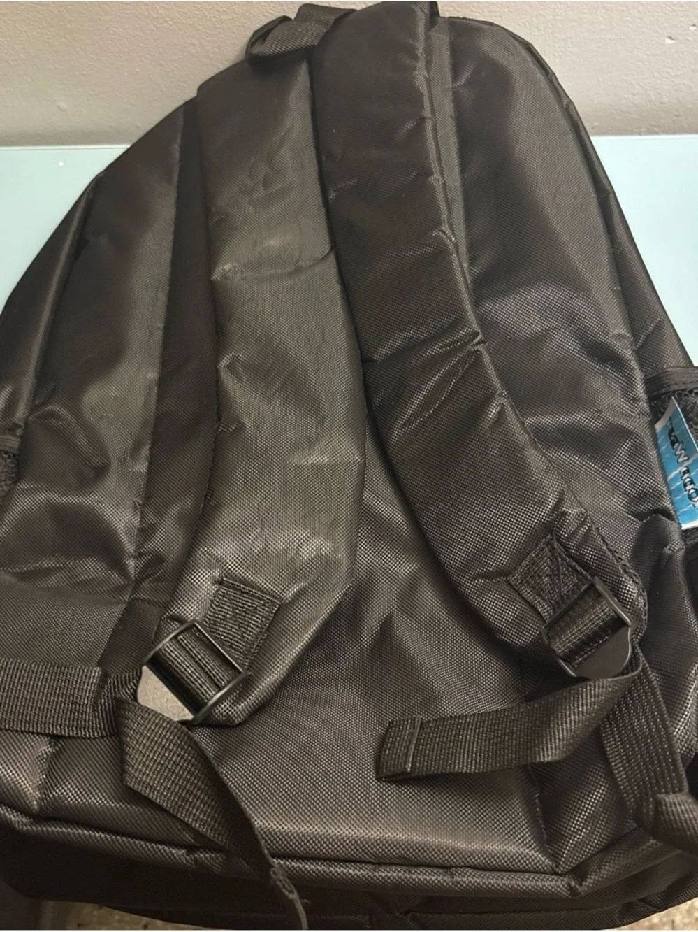 Men's Red and Black Backpack